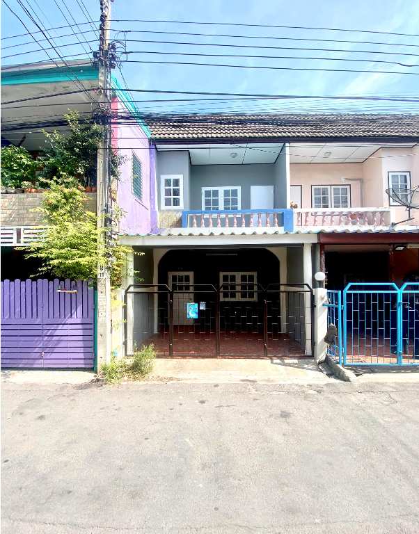 For SaleTownhouseChaengwatana, Muangthong : Townhouse for sale, ready to move in, Subsitthichai Village, Pak Kret