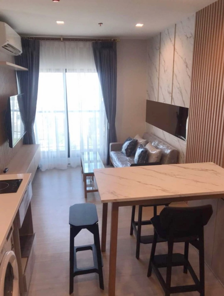 For RentCondoOnnut, Udomsuk : 🛟Condo for rent Life Sukhumvit 62 near BTS Bang Chak, 2 bedrooms, 2 bathrooms, beautiful room, size 49.33 sq m., fully furnished, rent only 27000-