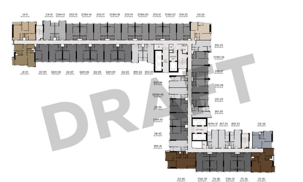 Sale DownCondoKhlongtoei, Kluaynamthai : Urgent sale Vertiplex size 35+17 sq m. Room facing south, river view, last room, call G 093-9256422