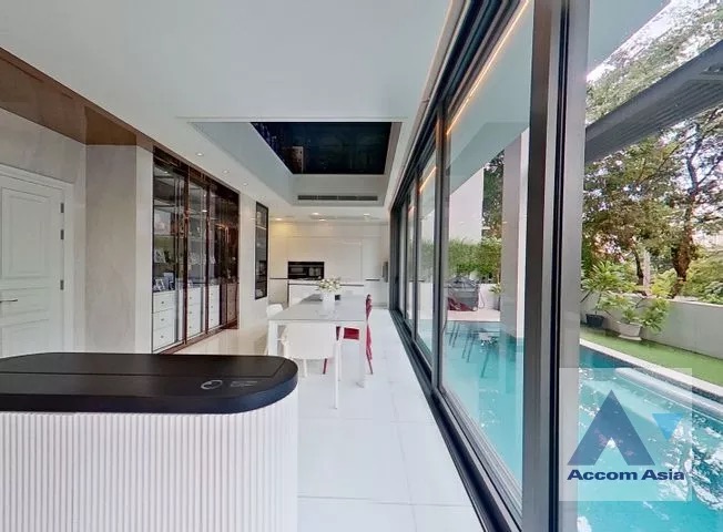 For RentHouseSukhumvit, Asoke, Thonglor : Private Swimming Pool | 3 Bedrooms House for Rent in Sukhumvit, Bangkok near BTS Phrom Phong at 649 Residence (AA39579)