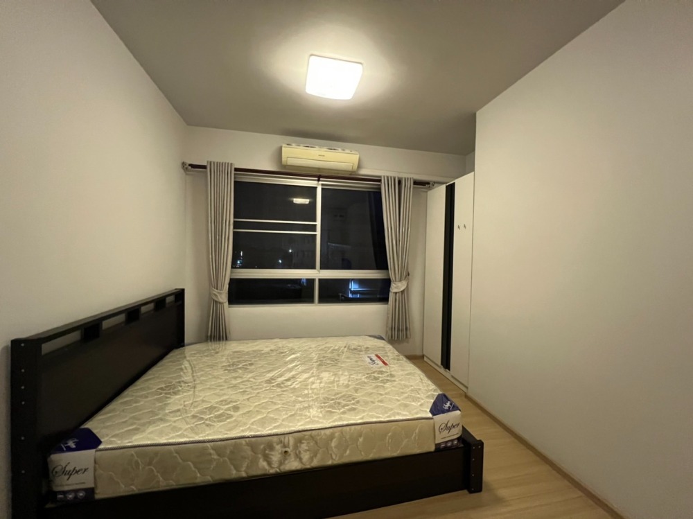 For RentCondoRattanathibet, Sanambinna : For rent, Plum Condo Samakkhi, beautiful room, 5,000, fully furnished, including central building, A, 3rd floor