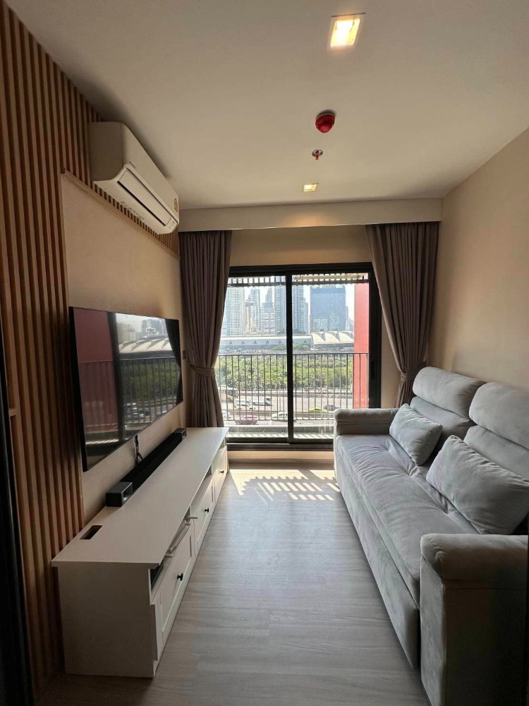 For RentCondoRama9, Petchburi, RCA : 🔥 For Rent !! Condo Life Asoke Hype 35 sqm., 10th floor Near MRT Rama 9 Airport Link Makkasan