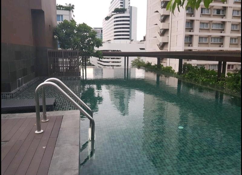 For RentCondoWitthayu, Chidlom, Langsuan, Ploenchit : For Rent Focus Ploenchit 1 Bedroom 1 Bathroom 48 sqm