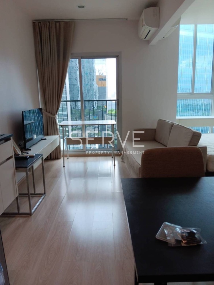 For RentCondoRatchadapisek, Huaikwang, Suttisan : 🔥Best Price !! 1 Bed 1 Bath Nice Room Good Location Next to MRT Thailand Cultural Centre 80 m. at Noble Revolve Ratchada 2 Condo / For Rent