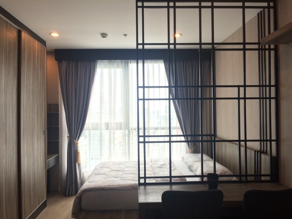 ให้เช่าคอนโดสยาม จุฬา สามย่าน : For Rent IDEO Q CHULA-SAMYAN studio type 24 sqm 18,000 thb