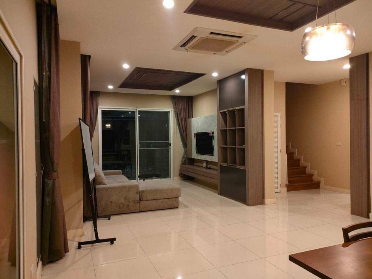 For RentHouseBangna, Bearing, Lasalle : For Rent Single House The City Sukhumvit-Bangna near BTS Bangna