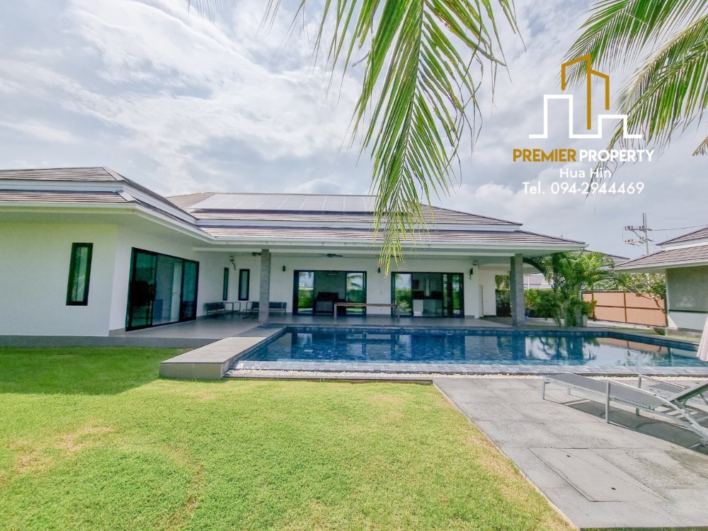 For SaleHuahin, Prachuap Khiri Khan, Pran Buri : Luxury Villa near Palm Hills golf Course Hua Hin For Sale