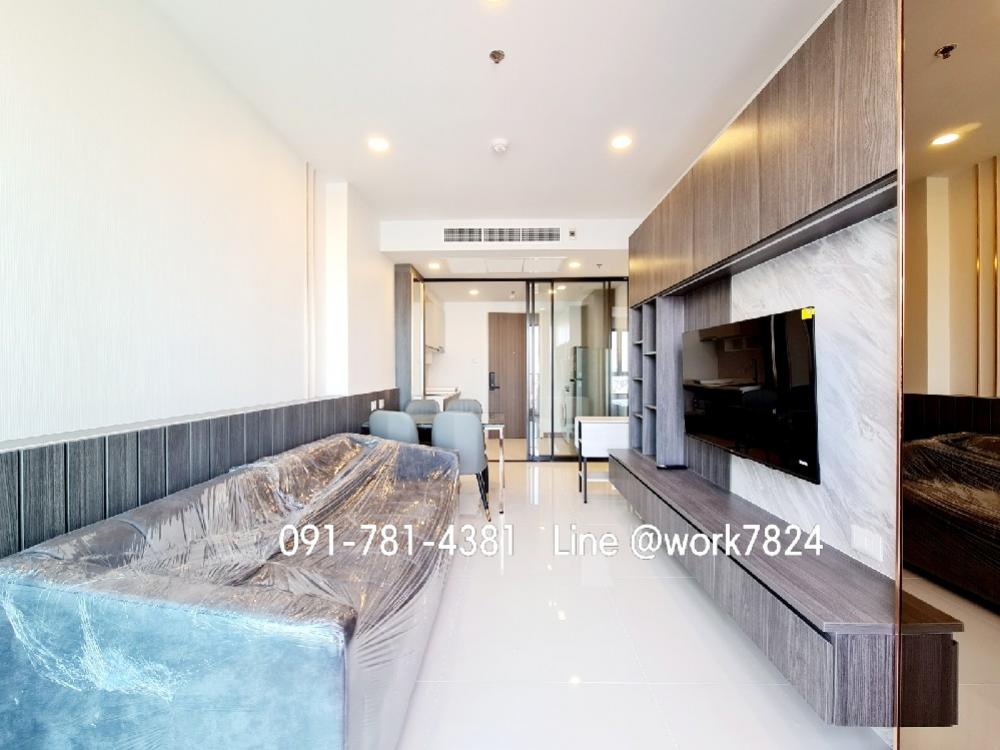 For RentCondoWongwianyai, Charoennakor : For rent, 1 bedroom, 48 sq m, river view, built-in, fully furnished, ready to move in‼️Next to BTS, near Icon Siam