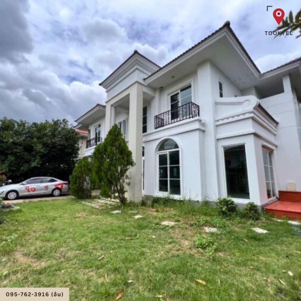 For SaleHouseRama 2, Bang Khun Thian : House for sale, Casa Grand Taksin Village, Rama 2, 150 sq m., 120.3 sq wa, beautiful house, very outstanding location. Convenient transportation with bank submission