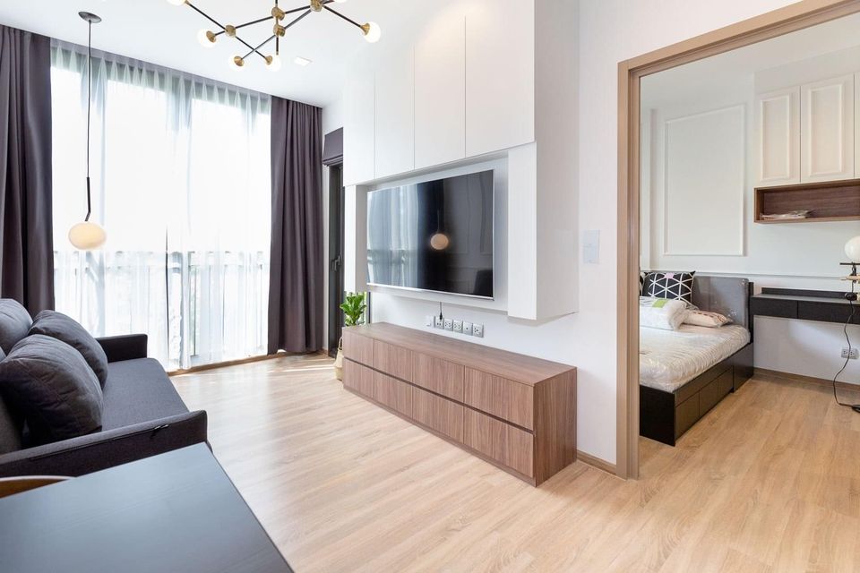 For SaleCondoOnnut, Udomsuk : Furnished apartment for sale at Kawa HAUS Sukhumvit 77, stylish room in tranquil surroundings, best price guaranteed!