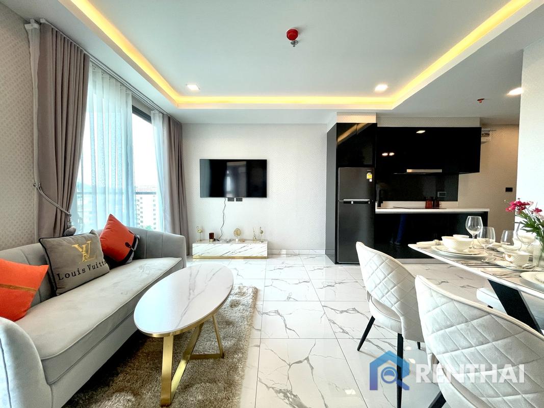 For SaleCondoPattaya, Bangsaen, Chonburi : For sale condo 2 bedrooms at Arcadia Millennium Tower