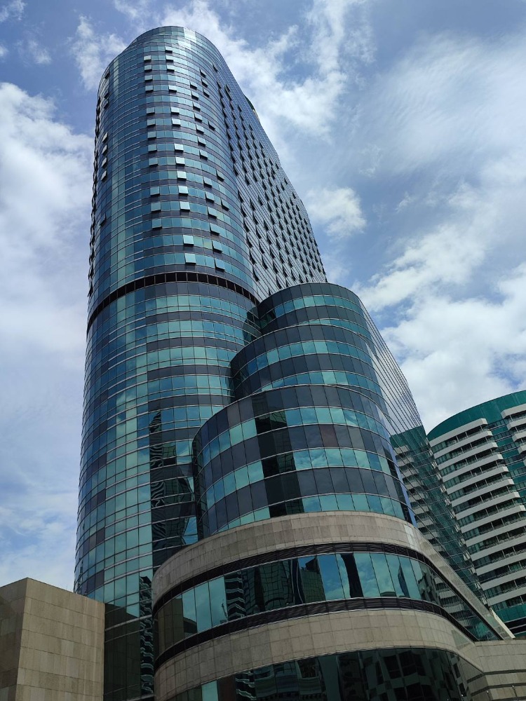 For RentOfficeWitthayu, Chidlom, Langsuan, Ploenchit : Office for rent, office space (Office For Rent), President Tower Office Building, size 100 - 400 sq m. (price 1,150 baht / sq m) near BTS Chidlom, Chidlom, Pathumwan, Ploenchit areas , Lumpini