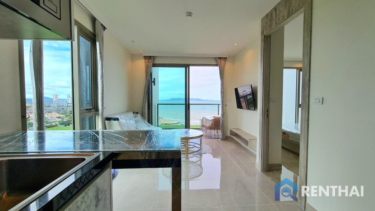 For SaleCondoPattaya, Bangsaen, Chonburi : For sale condo 1 bedroom at The Riviera Monaco