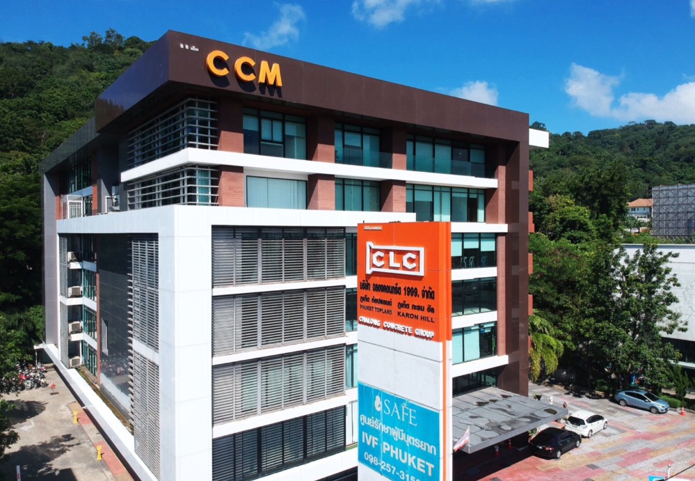 Office for rent, office space ( Office For Rent ) CCM Complex Building  Phuket ( CCM Complex Building Phuket ) size 45 - 200 sq m (price 450 baht /  sq m)