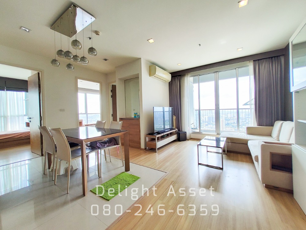 For SaleCondoSapankwai,Jatujak : Hot Deal ! ! Rhythm Phahol-Ari, 60 sqm 43th floor Fully-furnished with Nice View,  Near BTS Ari & BTS Saphan kwai