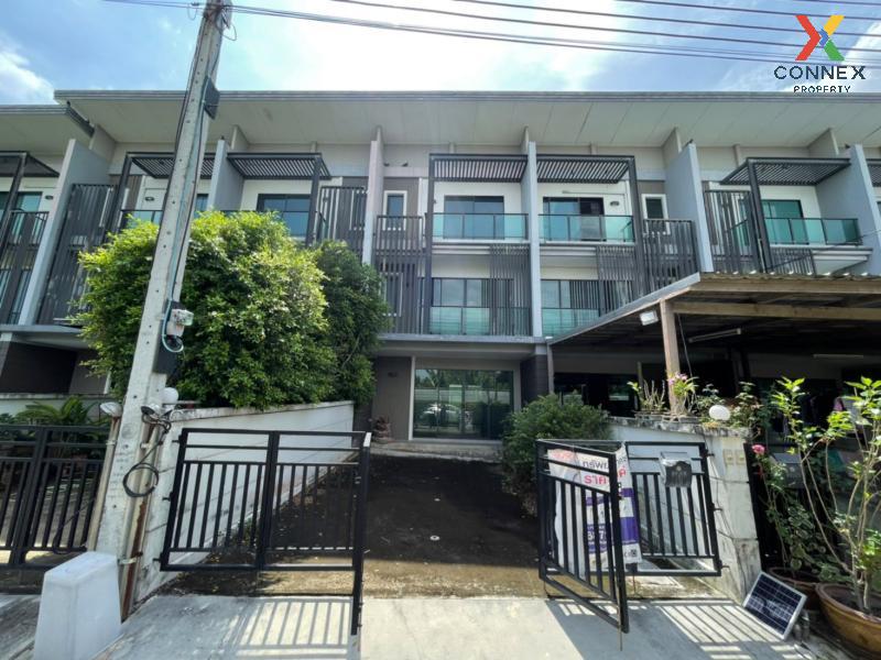 ขายทาวน์โฮมนนทบุรี บางใหญ่ บางบัวทอง : ขาย ทาวน์โฮม 3 ชั้น หมู่บ้าน ทาวน์อเวนิวส์เมิร์จ รัตนาธิเบศร์ ต่อเติมหลังบ้านสภาพใหม่ หน้าบ้านไม่ติดใคร