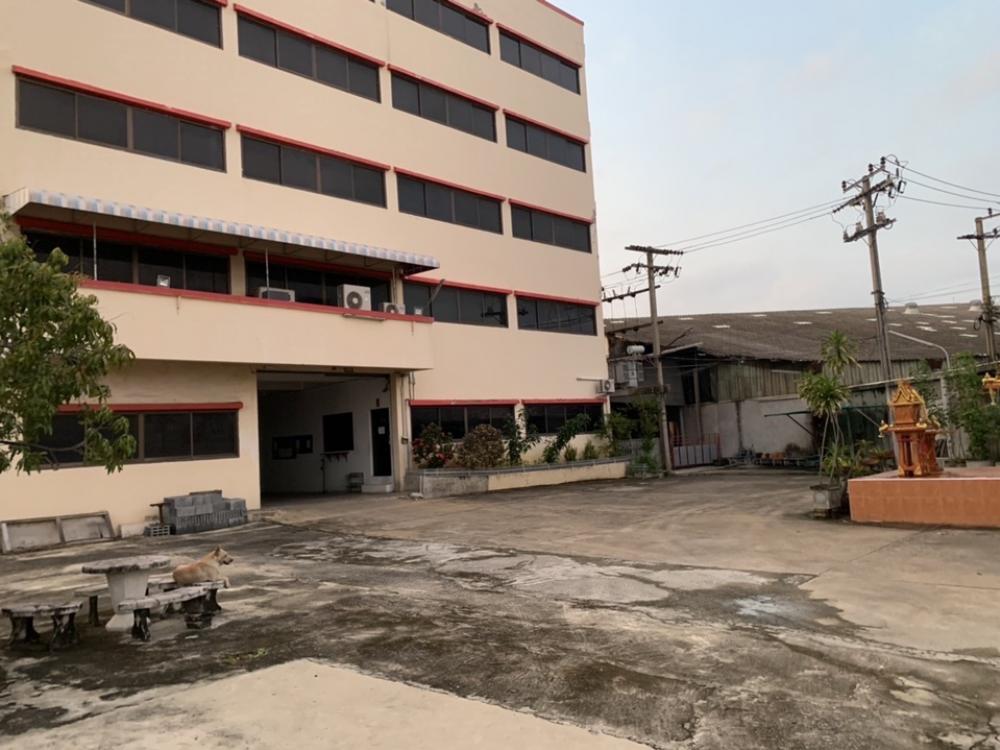 For RentFactoryRathburana, Suksawat : For rent, factory, purple area Soi Suksawat 84, near BMTP cargo port, Phra Samut Chedi, DBS port, UST port, easy to transport