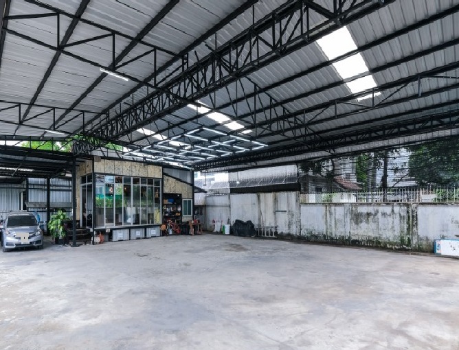 For RentWarehouseSeri Thai, Ramkhamhaeng Nida : For Rent Warehouse for rent with office, Soi Prasertmanukit 48, Kaset Nawamin Road, near Chocolate Ville / usable area 410 square meters / parking for 3-4 cars / suitable as a warehouse, online sales, etc.