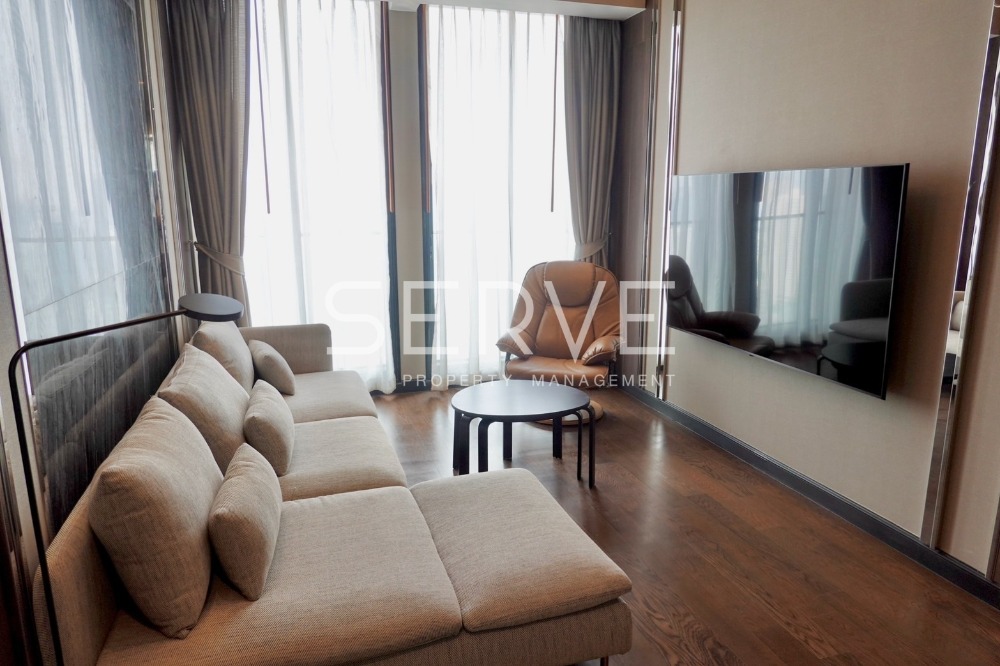 For RentCondoWitthayu, Chidlom, Langsuan, Ploenchit : 🔥Special Deal 109K🔥 - Combine 3 Beds Super High Fl. 40+ Nice View East Side Perfect Location Next to BTS Phloen Chit at Noble Ploenchit Condo / For Rent