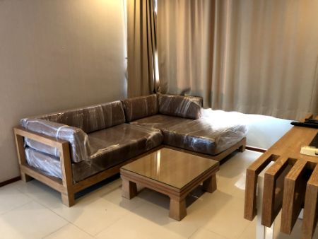 For RentCondoWongwianyai, Charoennakor : Condo for rent 1 bed 1 bath 1 parking Villa Sathorn 58 sq m. Fully furnished