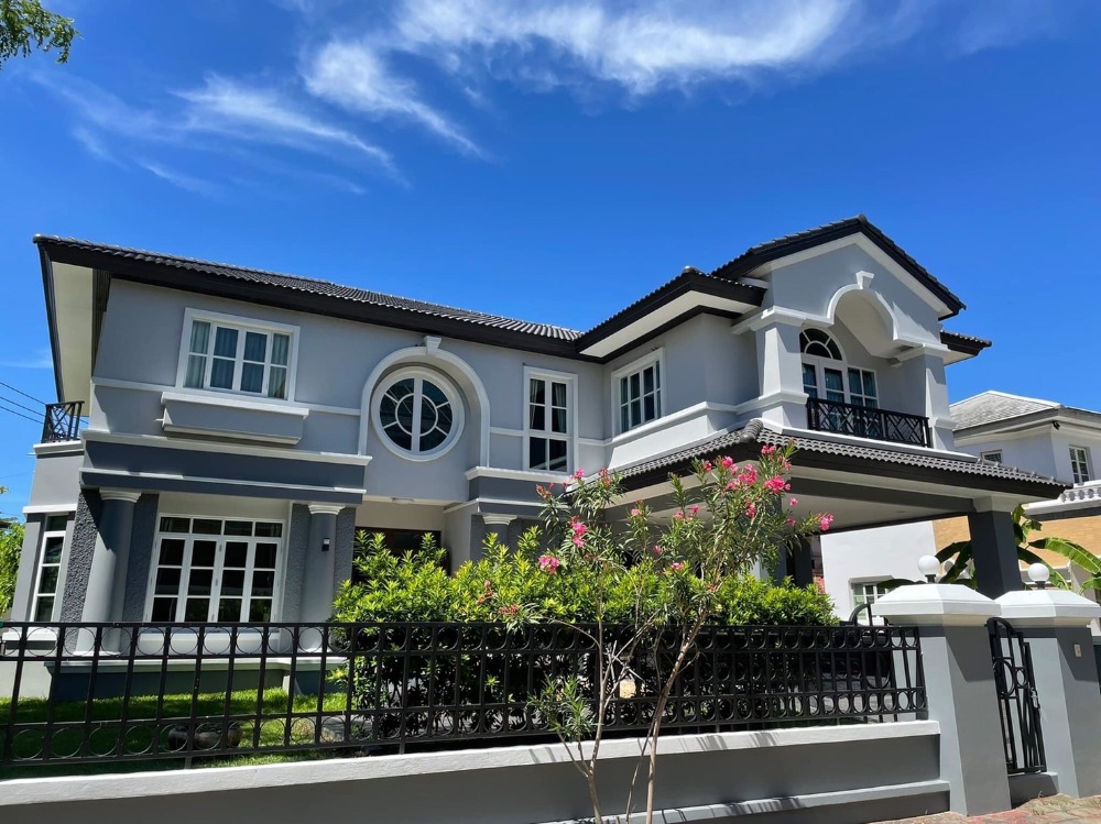 For SaleHouseRama 2, Bang Khun Thian : Large detached house for sale, beautiful condition, recently renovated, Baan Ladawan Project, Rama 2, Wanjai, contact @yyk66356b