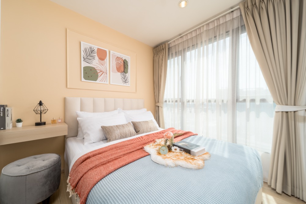 For SaleCondoChaengwatana, Muangthong : THE BASE Chaengwattana, 1 bedroom, newly renovated, near the Pink Line