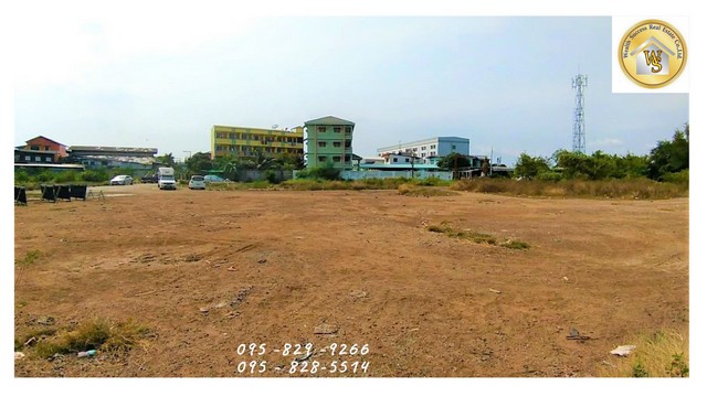 For SaleLandBangna, Bearing, Lasalle : Quick sale of land reclamation Purple area, area 6-0-93 rai, behind the Bang Chak Canal, suitable for warehouses, factories, Phra Pradaeng District, Samut Prakan Province