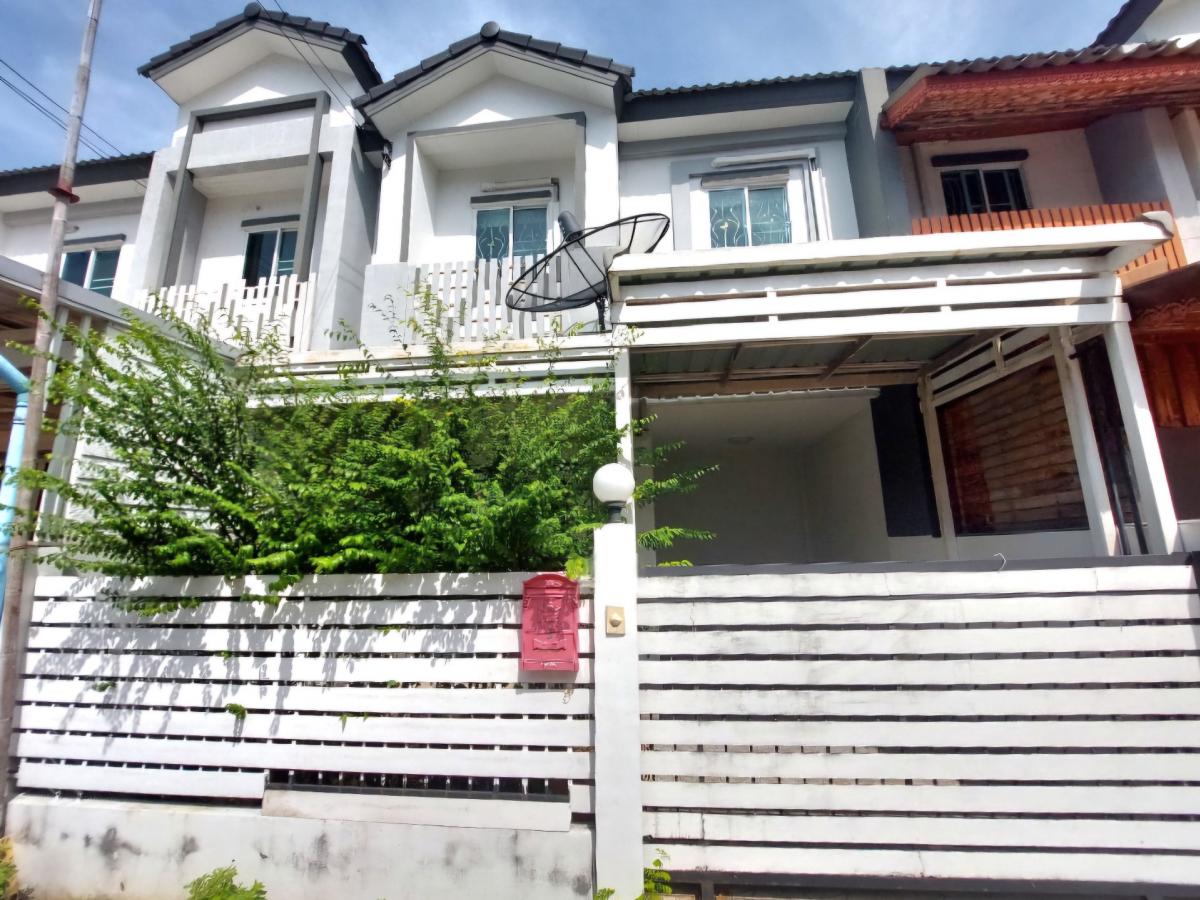 For RentTownhouseVipawadee, Don Mueang, Lak Si : 2 storey townhouse for rent 18 square meters, in the project By Lalin Property Soi Chang Akat Uthit 13 near Don Muang Airport Rent 12,000/month