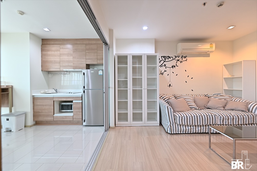 For RentCondoRatchadapisek, Huaikwang, Suttisan : 🔥 Urgent for rent, very cheap, RHYTHM HUAIKWANG, beautiful room, 1 bed, 1 bath, 46 sq.m., spacious, only 22,000 baht, spacious room, beautiful view, fully furnished, very livable.