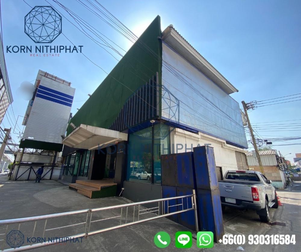 For RentOfficePattanakan, Srinakarin : Office building for rent next to BTS road Srinakarin area