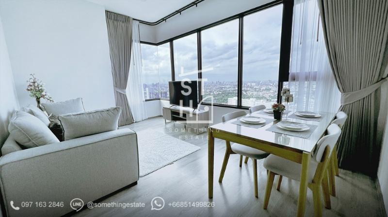 For RentCondoOnnut, Udomsuk : For Rent Knightsbridge Prime Onnut  2 Bedroom 2 Bathroom 54.63 sqm