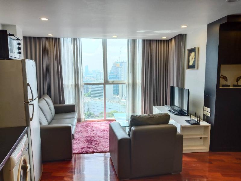 For RentCondoWitthayu, Chidlom, Langsuan, Ploenchit : For Rent Urbana Langsuan 2 Bed 40,000