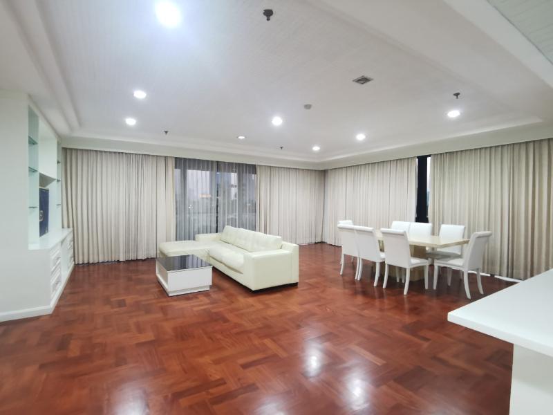 For RentCondoWitthayu, Chidlom, Langsuan, Ploenchit : For Rent Polo Park 3 Bed 120,000