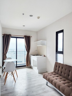 For RentCondoNonthaburi, Bang Yai, Bangbuathong : 0421 For rent, Plum Condo Central Station, phase 1, floor 21, beautiful room, ready to move in.