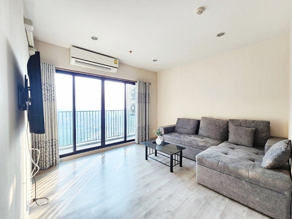 For RentCondoNonthaburi, Bang Yai, Bangbuathong : 0115 For rent, Plum Condo Central Station, Phase 1, 34th floor, beautiful room, ready to move in.