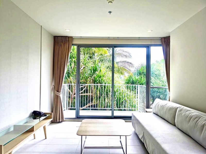 For SaleCondoCha-am Phetchaburi : Cheap sale, Condo Thew Talay, Blue Save Fire (Cha Am - Hua Hin), size 2 bedrooms, 2 bathrooms (beautiful view, corner room)