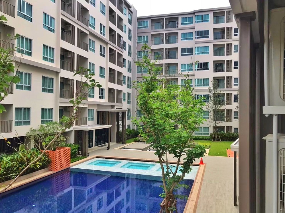 ขายคอนโดเชียงใหม่ : ขาย D Condo Rin Chiang Mai  1 ฺBedroom  วิวสระว่ายน้ำ (Owner)