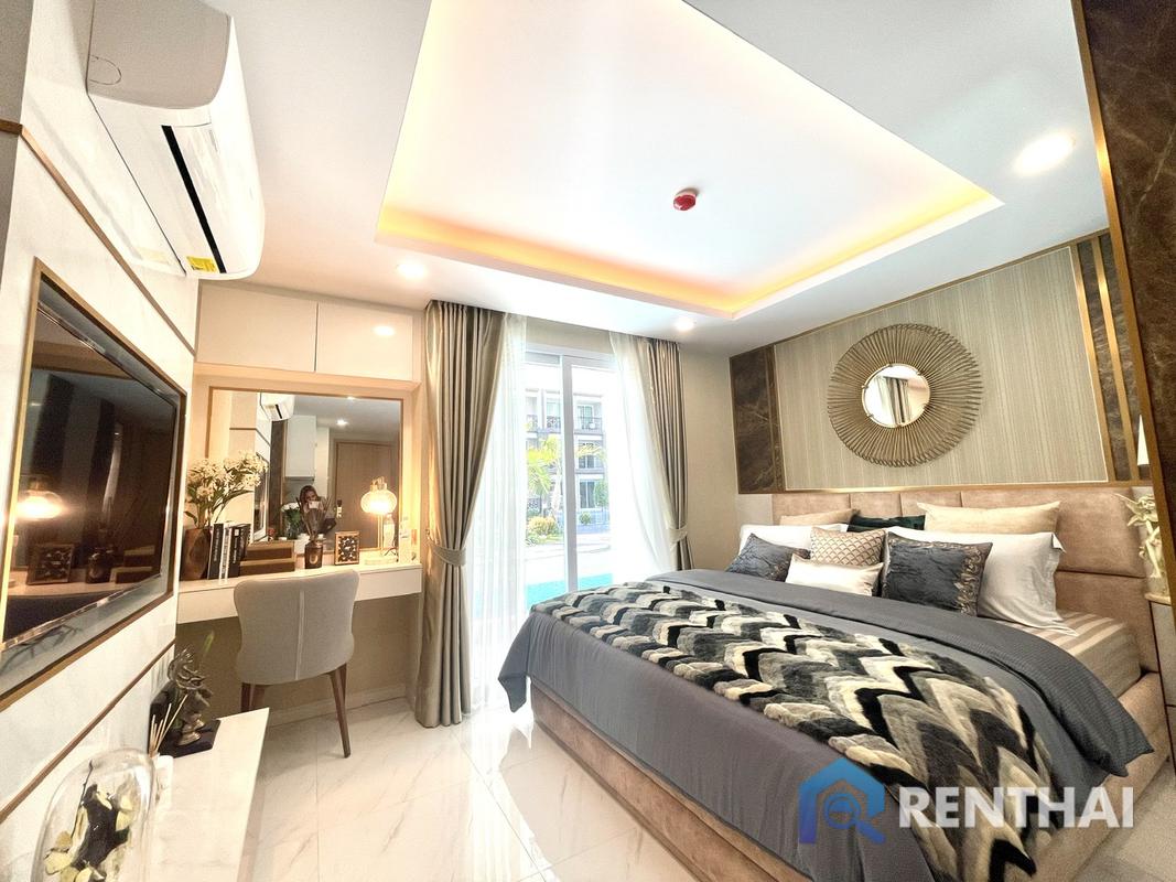 For SaleCondoPattaya, Bangsaen, Chonburi : For sale condo Studio at Dusit Grand Park 2