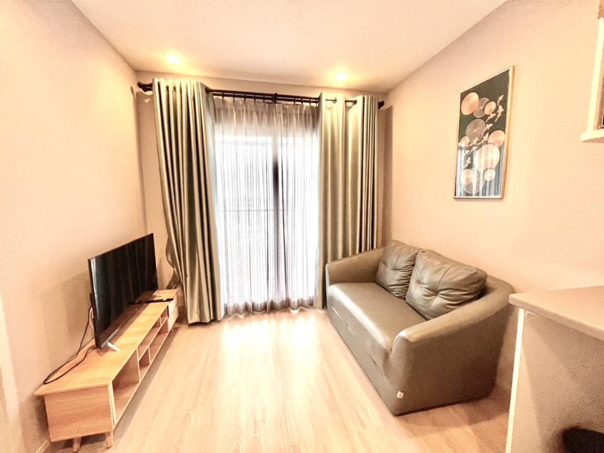 For RentCondoNonthaburi, Bang Yai, Bangbuathong : For rent‼️Casa Condo @MRT Sam Yaek Bang Yai, size 21 sq m., studio room, 27th floor, furniture with electrical appliances. Ready to move in