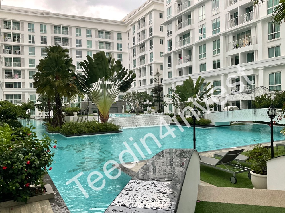 For SaleCondoPattaya, Bangsaen, Chonburi : Hot sale!! 35.49 Sq.m room's with Jaguzzi Pool Views in The Orient Resort and Spa Condo in Bang Lamung, Chonburi, Thailand.