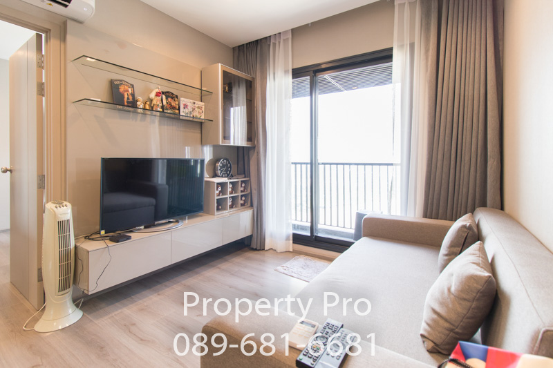 For RentCondoRattanathibet, Sanambinna : EL23R-004 Condo for Rent The Politan Rive 52 Sqm 2 bedrooms Fully-furnished, Chao Phraya River View, Rattanathibet, Near MRT