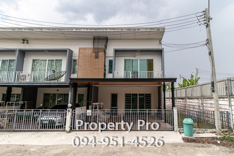 For SaleTownhouseAyutthaya : SL24S-007 House For Sale The Fusion Ayutthaya a Townhome 40 sqw 106 sqm Near BigC Central Ayutthaya