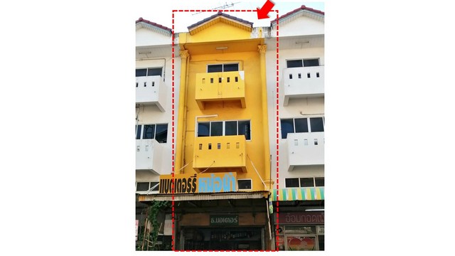 For SaleShophouseVipawadee, Don Mueang, Lak Si : Commercial building for sale, 3.5 floors, 26.4 sq m, next to Nawong-Don Mueang Road, near Don Mueang Airport. Ready to move in, Si Kan Subdistrict, Don Mueang District, Bangkok.