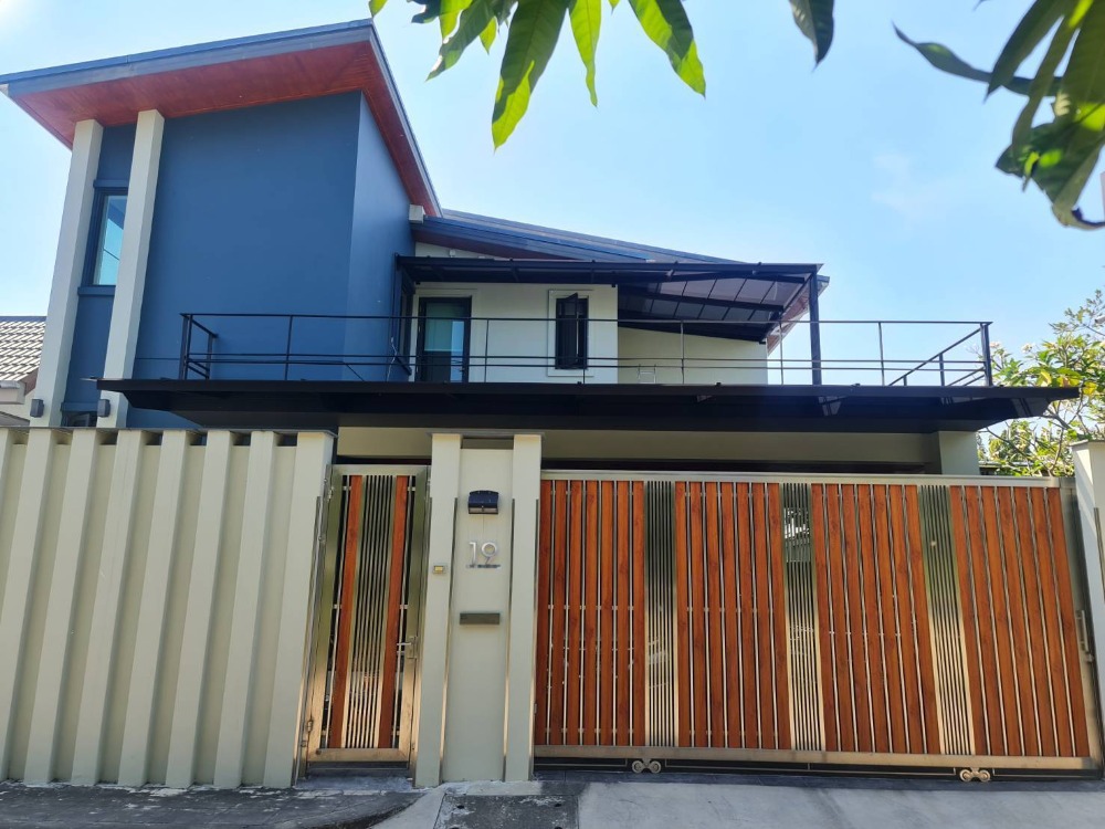 For SaleHouseChokchai 4, Ladprao 71, Ladprao 48, : Single house for sale, ready to move in, in the heart of Lat Phrao, Huai Khwang, good location, convenient transportation, good function, premium material specifications, fully furnished, special price 24.91 million