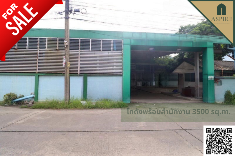 For SaleWarehouseNawamin, Ramindra : [For Sale] Office Building with Warehouse, Good Location in Sai Mai