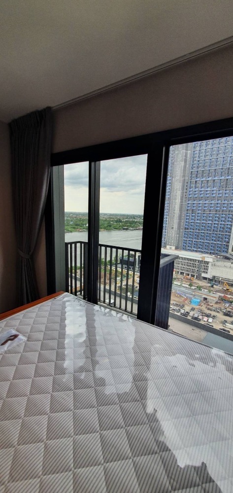 For RentCondoRattanathibet, Sanambinna : Condo for rent Politan Rive Condo next to Chaophraya River