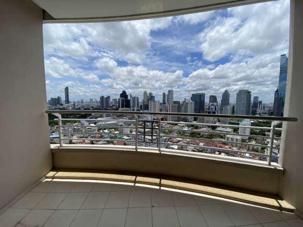 For SaleCondoSathorn, Narathiwat : Sathorn Heritage, 120sqm Spacious, Airy, Beautiful luxury, City view Two Bedrooms and Maid room size Condo for Sale at Sathorn Heritage