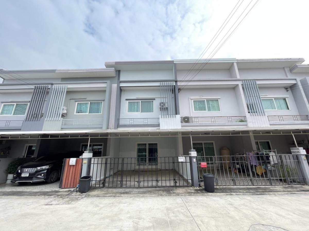 For RentTownhouseChaengwatana, Muangthong : Ⓜ️ 2 storey townhouse for rent, Pak Kret, Chaengwattana, near Muang Thong Thani 🧸 Pets allowed, registered.