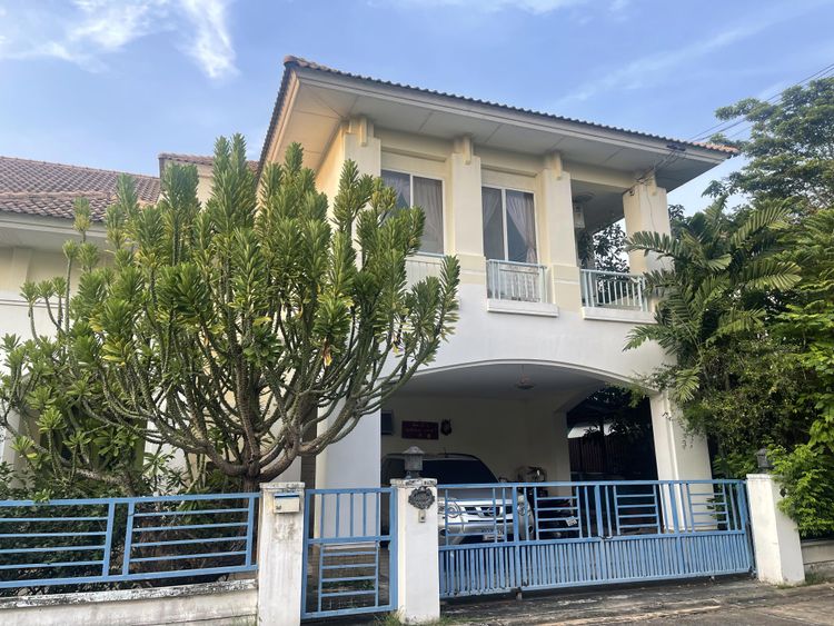 For SaleHouseMahachai Samut Sakhon : Sarin City Wongtawan, 2-storey detached house, 160 square meters.