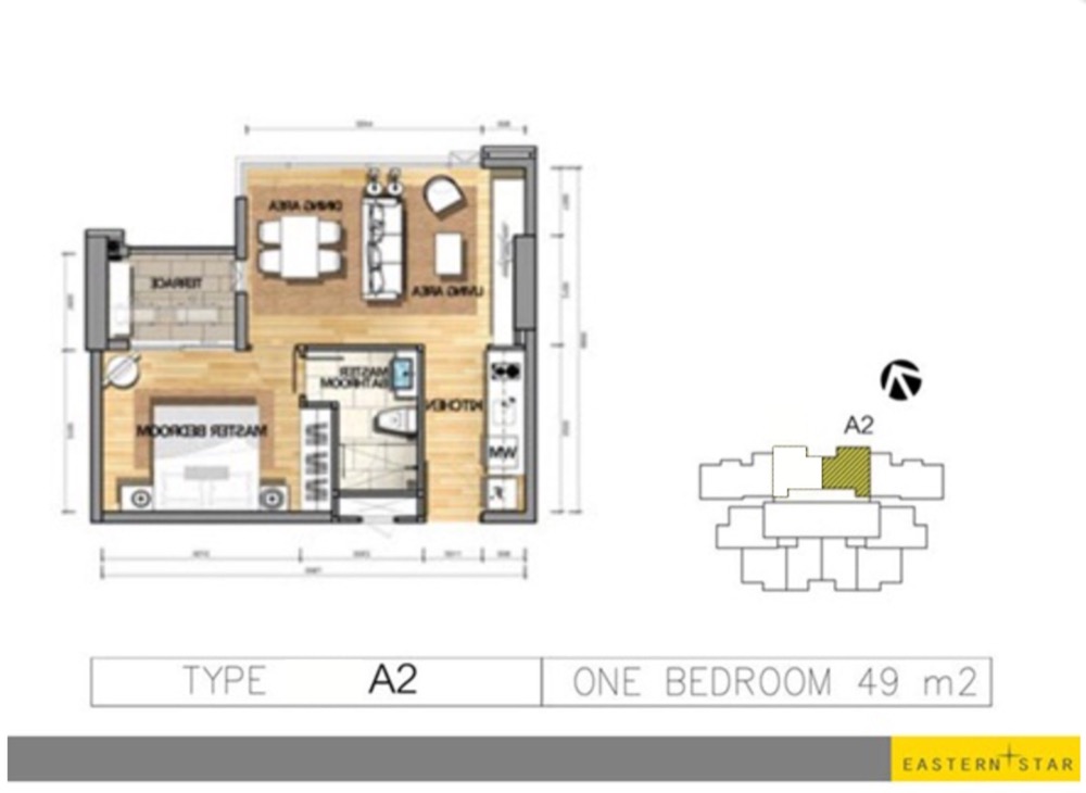 ให้เช่าคอนโดสาทร นราธิวาส : Rent and sale rare item 49sq.m. 35fl. River view unit